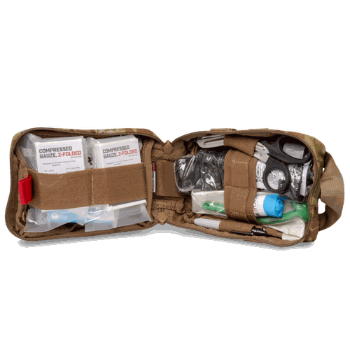 Advanced Individual First Aid Kit (AFAK) OD Green