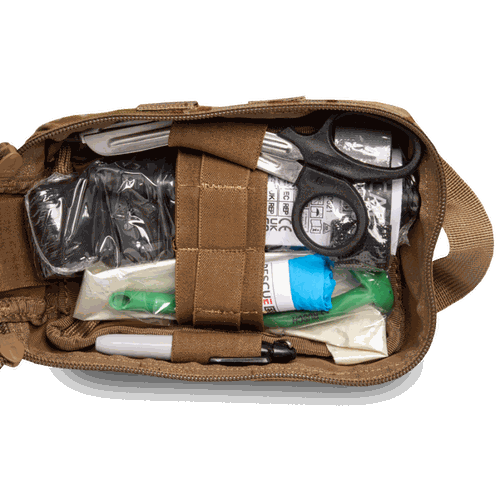 Advanced Individual First Aid Kit (AFAK) OD Green